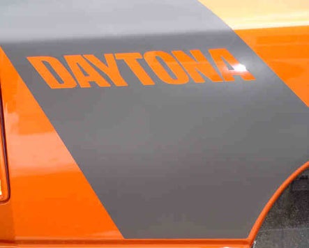 "Daytona" Body Stripe Decals 2005 Dodge Ram Daytona Truck - Click Image to Close